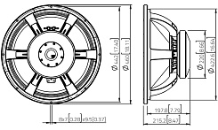 Ремкомплект динамика Lavoce SAF184.02-Recone-kit