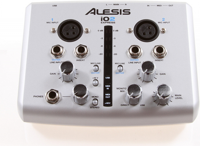 ALESIS IO|2 Express аудио интерфейс в магазине Music-Hummer