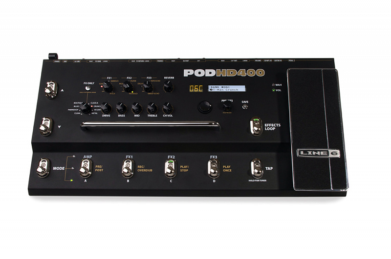 Line 6 POD HD400 гитарный процессор в магазине Music-Hummer
