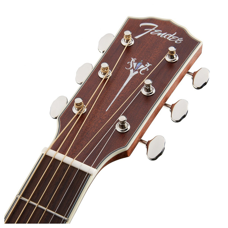 Фото FENDER PM-1 Dreadnought All Mahogany with Case Natural