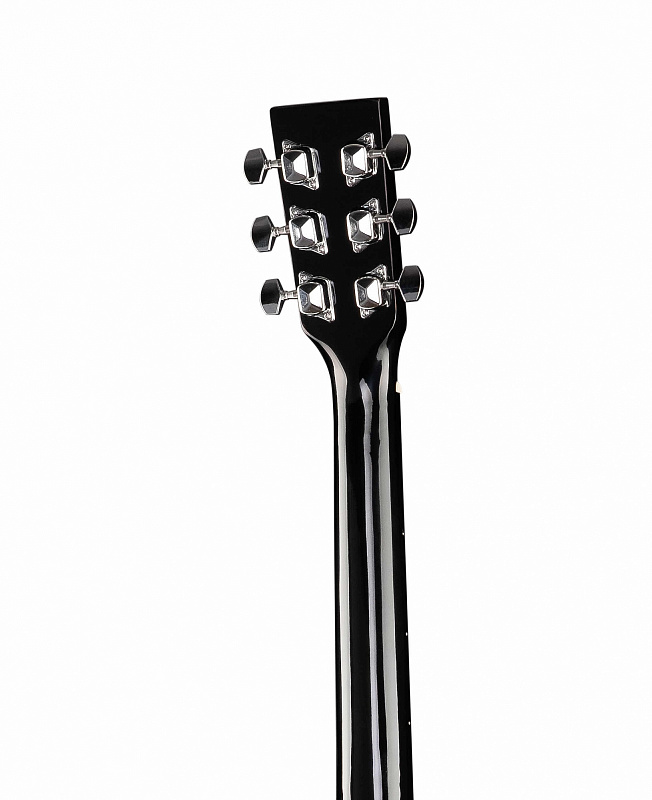 Акустическая гитара, черная, Caraya F600-BK в магазине Music-Hummer