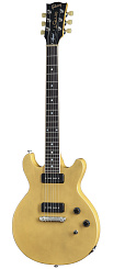 Электрогитара GIBSON USA LES PAUL SPECIAL DOUBLE CUT 2015 TRANSLUCENT YELLOW TOP