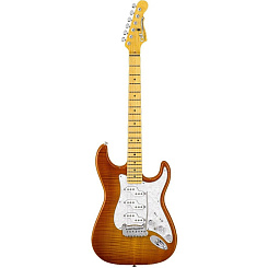 Электрогитара G&L Comanche Honeyburst MP, с кейсом