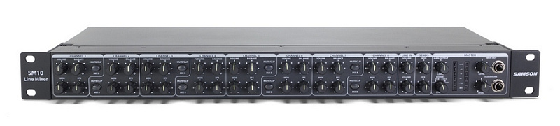 Фото Samson SM10 10-канальный рэковый микшер