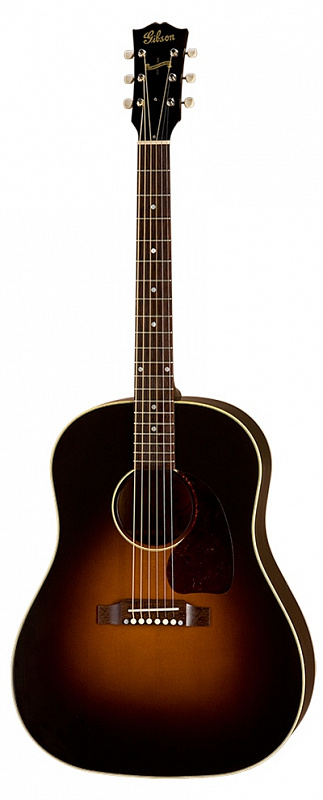 Акустическая гитара GIBSON J-45 TV VINTAGE SUNBURST в магазине Music-Hummer