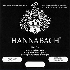 Комплект струн Hannabach 800MT Black SILVER PLATED