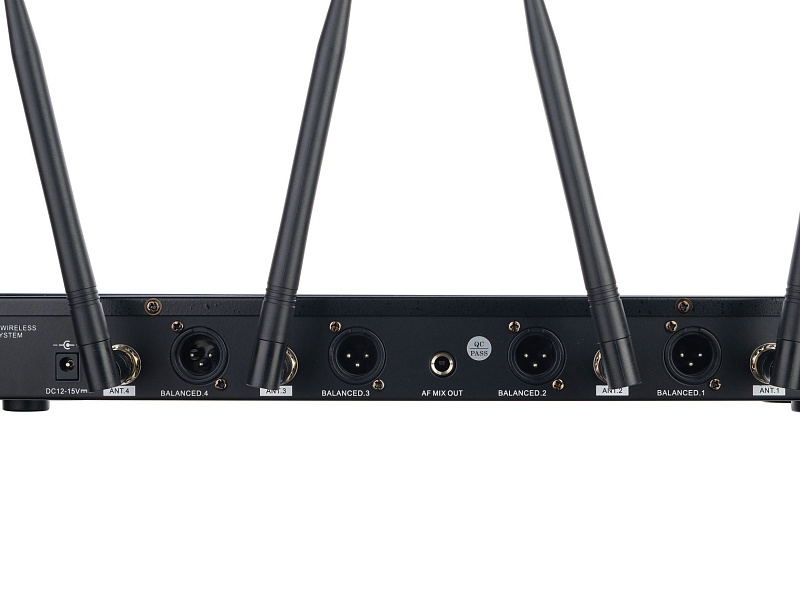 Фото Беспроводная микрофонная система Laudio LS-Q6-4M