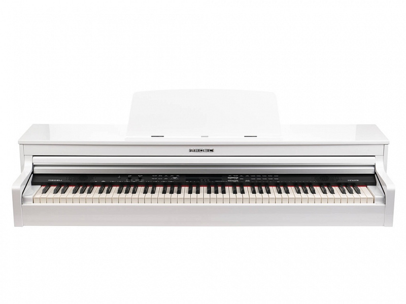 Цифровое пианино Medeli DP420K-PVC-WH, белое, сатин в магазине Music-Hummer