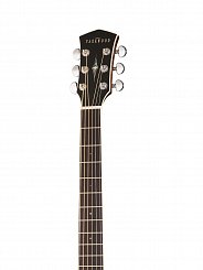 Электро-акустическая гитара, с вырезом, с чехлом Parkwood S67