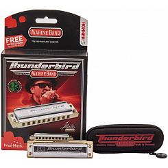 HOHNER Marine Band Thunderbird D low - Губная гармоника диатоническая Хонер