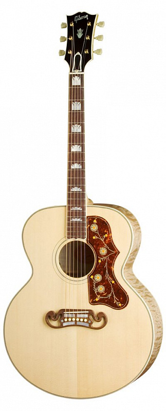 Электроакустическая гитара GIBSON J-200 STANDARD ANTIQUE NATURAL в магазине Music-Hummer