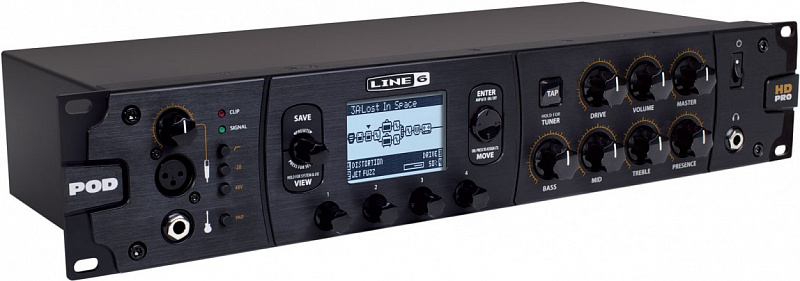Гитарный процессор LINE 6 POD HD PRO X в магазине Music-Hummer