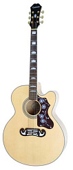 Электроакустическая гитара EPIPHONE EJ-200CE NATURAL GLD