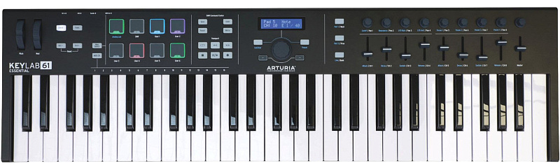 Фото Arturia KeyLab Essential 61 Black Edition
