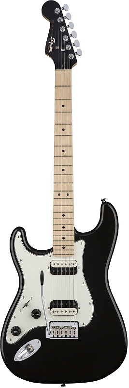Fender Squier Contemporary Stratocaster HH Left-Handed Maple Fingerboard Black Metallic  в магазине Music-Hummer