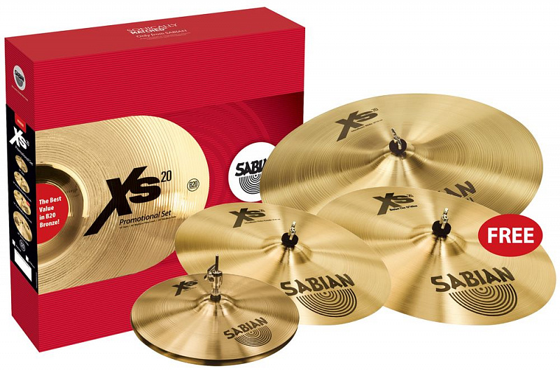 Sabian Promotional Set XS20 в магазине Music-Hummer