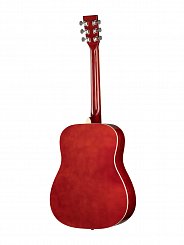 Акустическая гитара, красный санберст, Caraya F630-RDS
