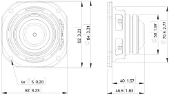 Динамик Lavoce FSN030.72 3" 60 Вт 8 Ом