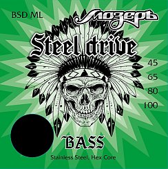 Комплект струн для бас-гитары Мозеръ BSD-ML Steel Drive