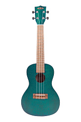 KALA KA-CEMB Kala Concert Exotic Mahogany Blue Ukulele