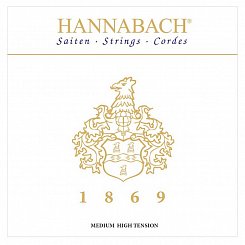 Комплект струн для классической гитары, средне-сильное натяжение Hannabach 1869MHT 1869