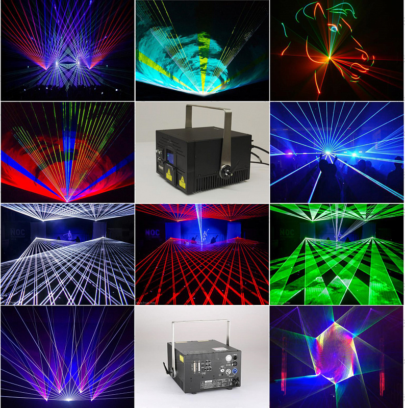 KVANT ClubMax 3000 (Pure Diode Laser) Полноцветная RGB лазерная система в магазине Music-Hummer