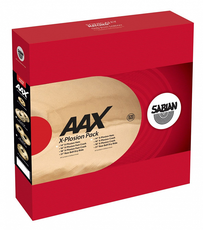Sabian AAX X-Plosion Fast Pack в магазине Music-Hummer