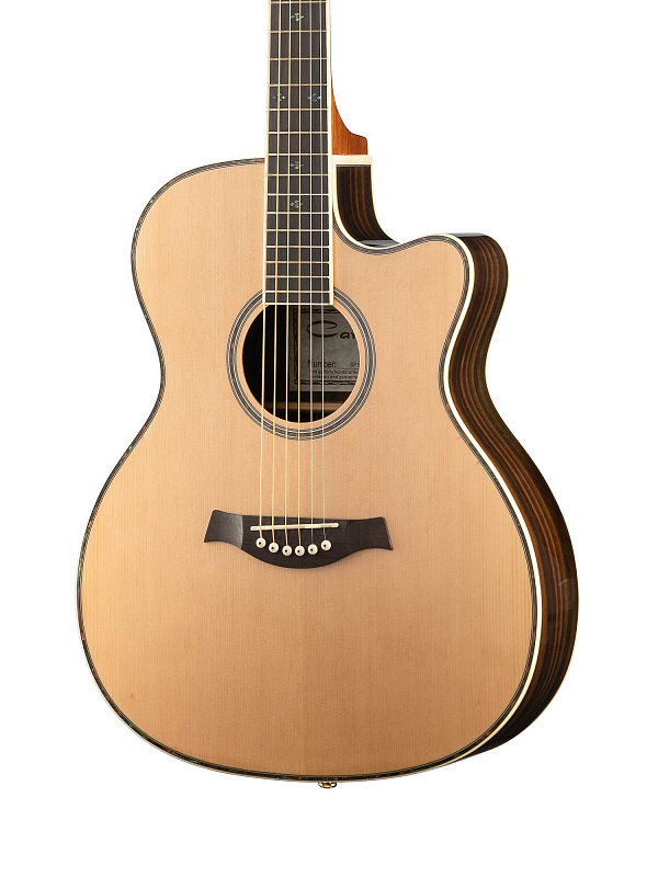 Акустическая гитара, с вырезом, цвет натуральный Caraya SP50-C/N в магазине Music-Hummer