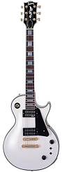 Burny RLC75S (11) SW Электрогитара типа Gibson® Les Paul®Custom Sustainer Snow White