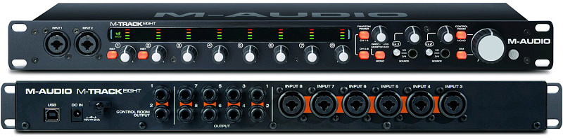 M-Audio MTrack Eight Аудиоинтерфейс USB в магазине Music-Hummer