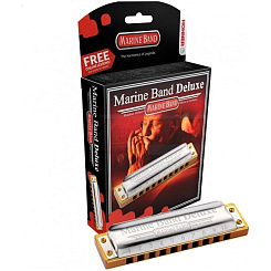 HOHNER Marine Band Deluxe 2005/20 B - Губная гармоника диатоническая Хонер