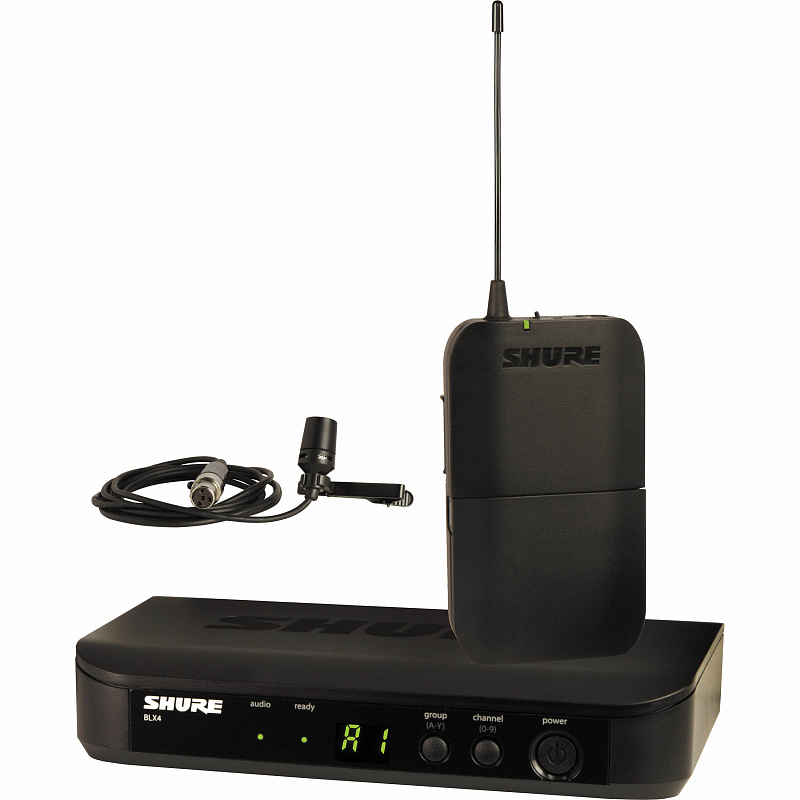 SHURE BLX14E/CVL радиосистема c петличным микрофоном CVL в магазине Music-Hummer