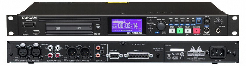 Tascam SS-CDR200 Рекордер в магазине Music-Hummer