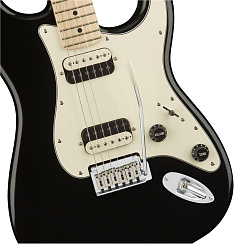 Fender Squier Contemporary Stratocaster HH, Maple Fingerboard, Black Metallic