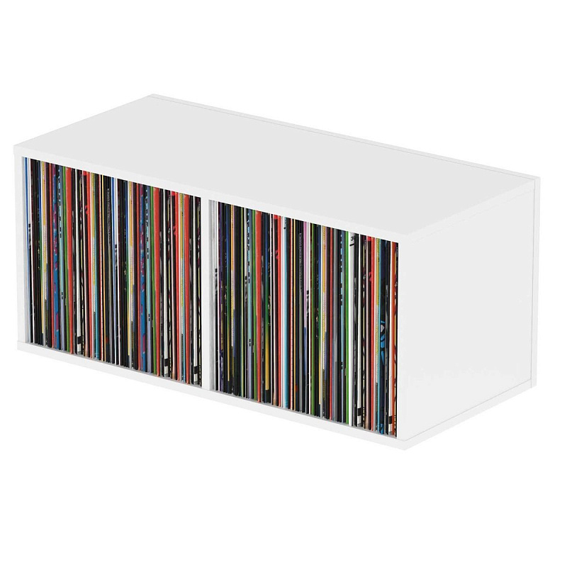 Фото Подставка под виниловые пластинки Glorious Record Box White 230