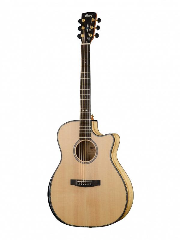GA-MY-Bevel-NAT Grand Regal Series Электро-акустическая гитара с вырезом, Cort в магазине Music-Hummer