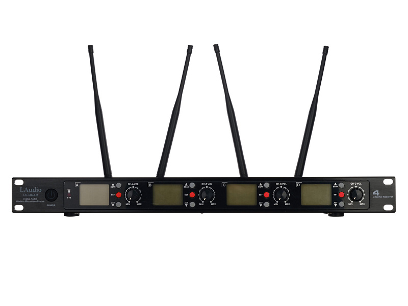 Фото Беспроводная микрофонная система Laudio LS-Q6-4M