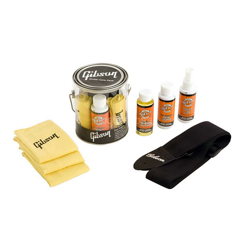 GIBSON Clear Bucket Care Kit набор для ухода за гитарой в магазине Music-Hummer