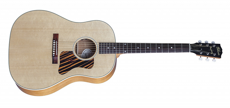 GIBSON J-35 Antique Natural акустическая гитара со звукоснимателем и кейсом цвет натуральный в магазине Music-Hummer