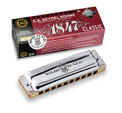 Губная гармошка Seydel Sohne 16220G 1847 Classic Wilde Rock G