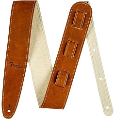 FENDER Ball Glove Leather Strap, Brown