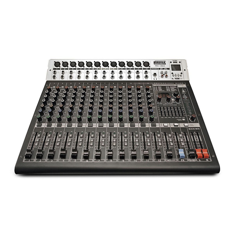 Фото Микшерный пульт NordFolk PRO-12MAX