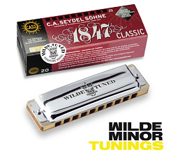 Губная гармошка Seydel Sohne 16221E 1847 Classic Wilde Minor Tuning E