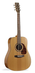 Norman STUDIO ST40 PRESYS+Кейс  электроакустическая гитара Dreadnought, цвет - натуральный