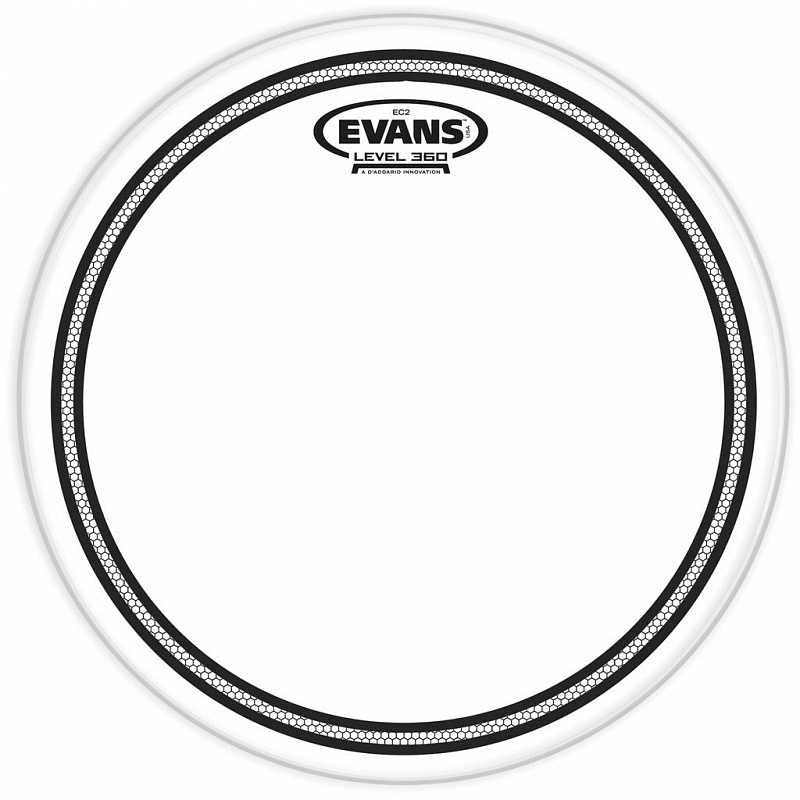 Пластик для том тома Evans TT12EC2S Edge Control Clear SST в магазине Music-Hummer