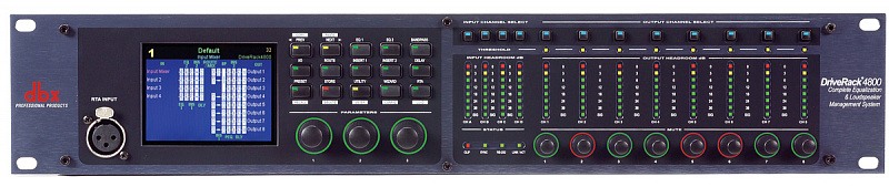 Цифровая сиcтема управления громкоговорителями DBX 4800 DriveRack в магазине Music-Hummer