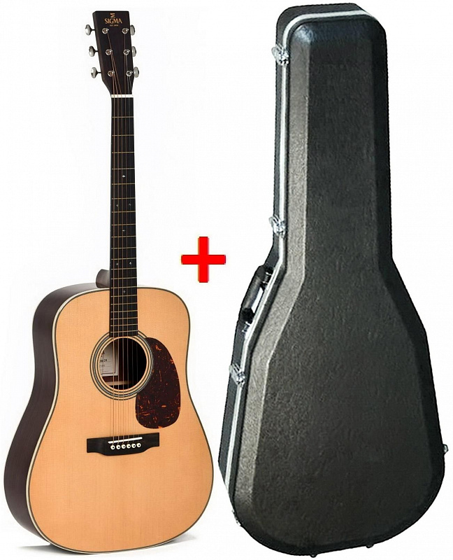 Гитара Sigma SDR-28, с чехлом в магазине Music-Hummer