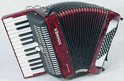 Аккордеон HOHNER Bravo II 48 (A1053) red