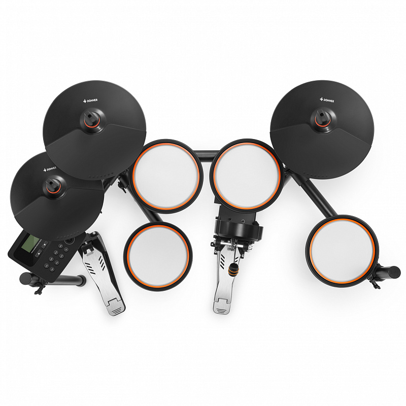 Электронная ударная установка DONNER DED-100 5 Drums 3 Cymbals в магазине Music-Hummer