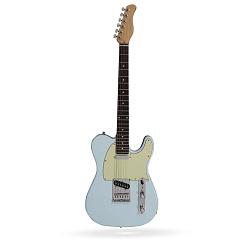 Электрогитара Sire T3 SNB, форма Telecaster, цвет голубой